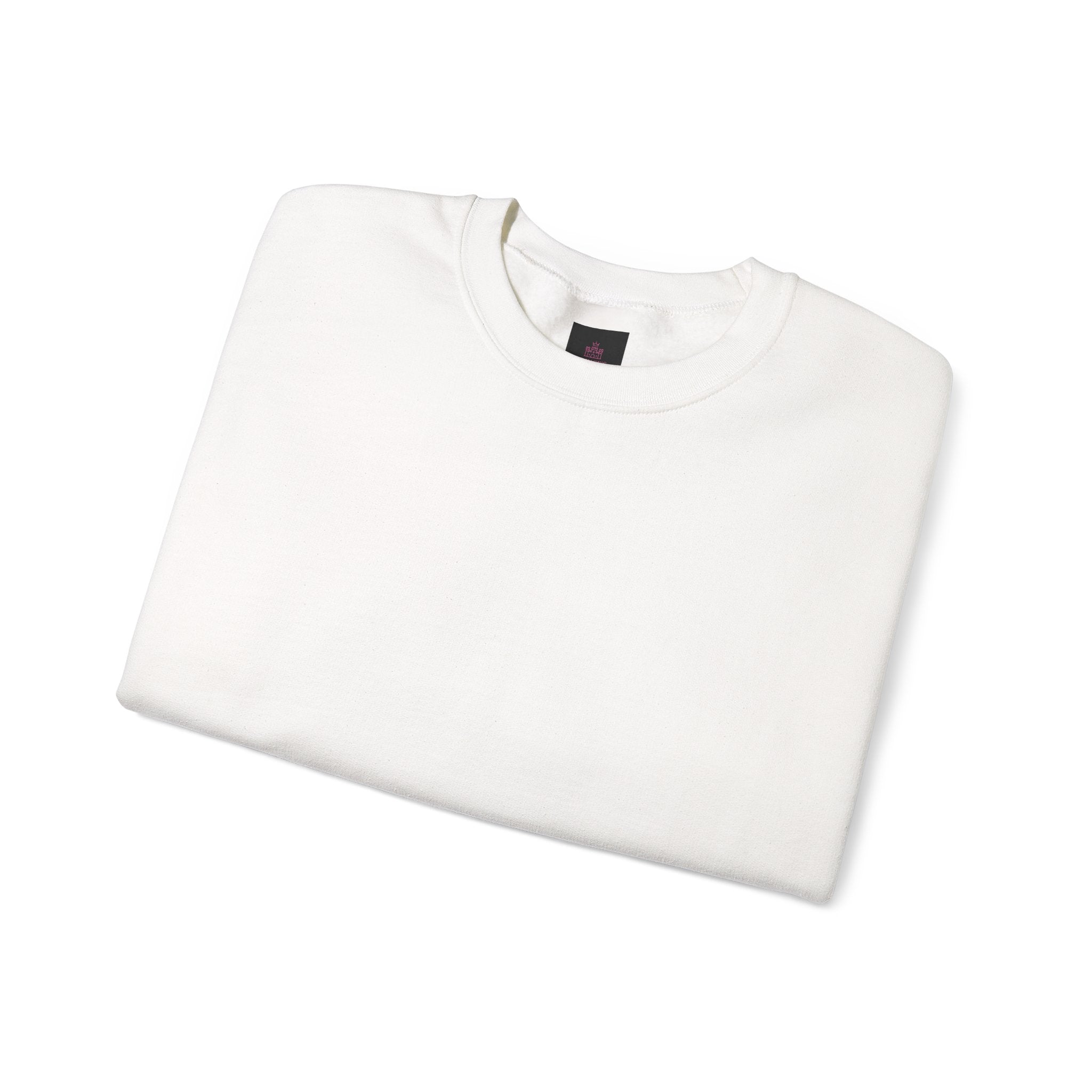 Christmas Crewneck Sweatshirt — Santa Sleigh Moon Graphic